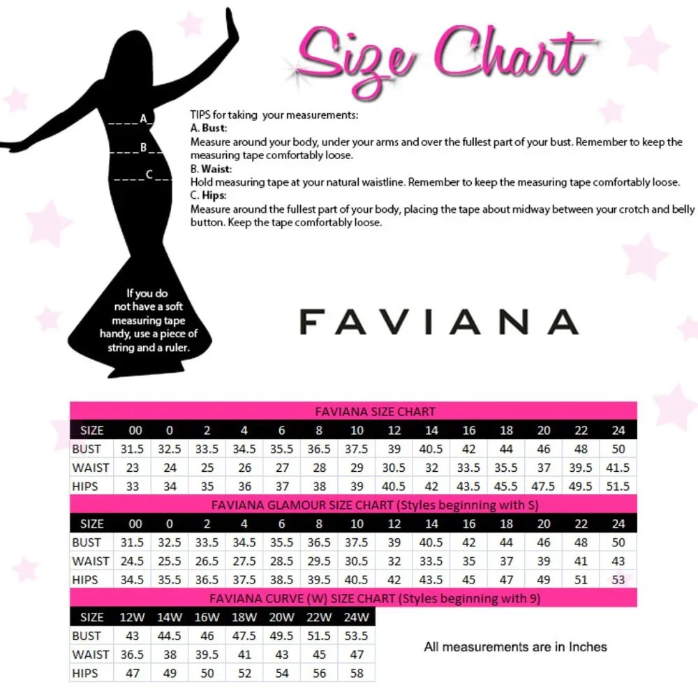 Faviana S10426 Strapless Metallic Mermaid Gown - Picture 5 of 5